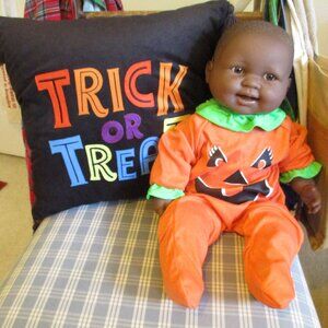 FINAL SALE Leaving Poshmark! Beautiful Black American Berenguer Baby Doll, 19”